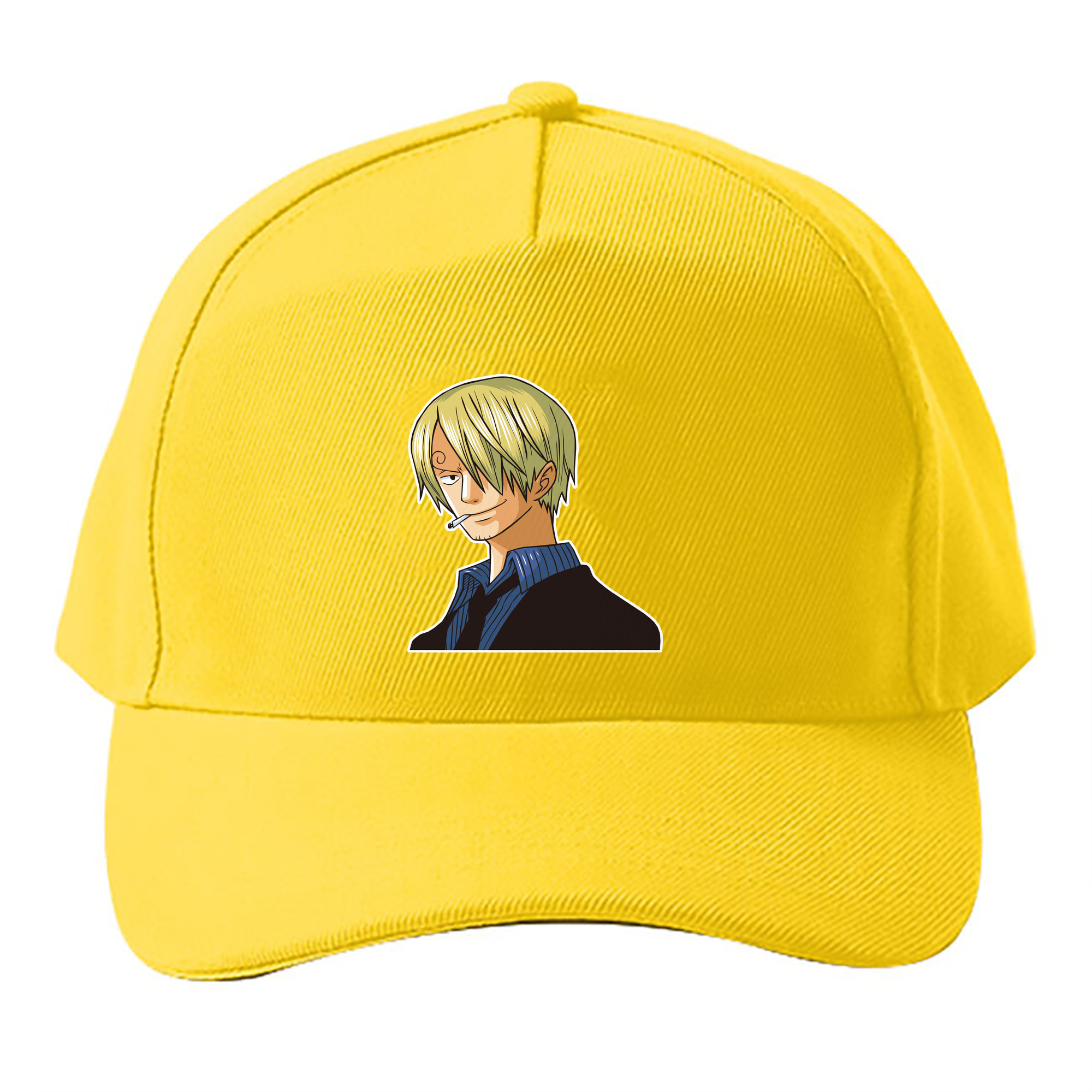 （画像用） ワンピース サンジ ONE PIECE Sanji ベースボールキャップ 綿100％ 男女兼用 帽子 スポーツ